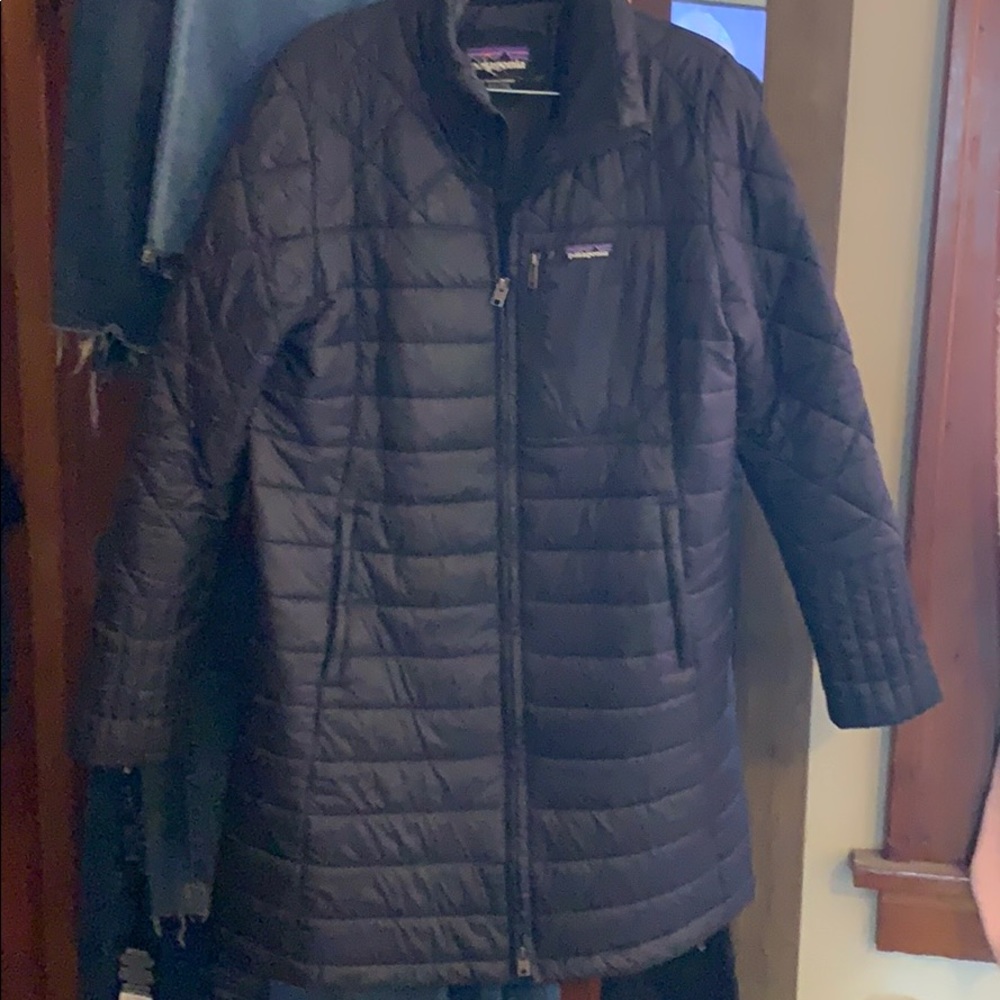 Patagonia long puffer jacket